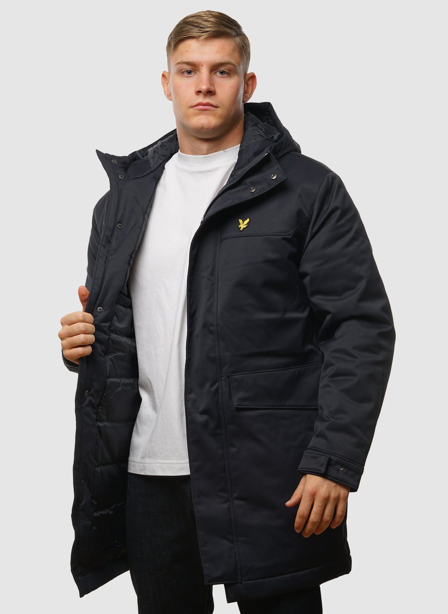 Padded Parka - Dark Navy
