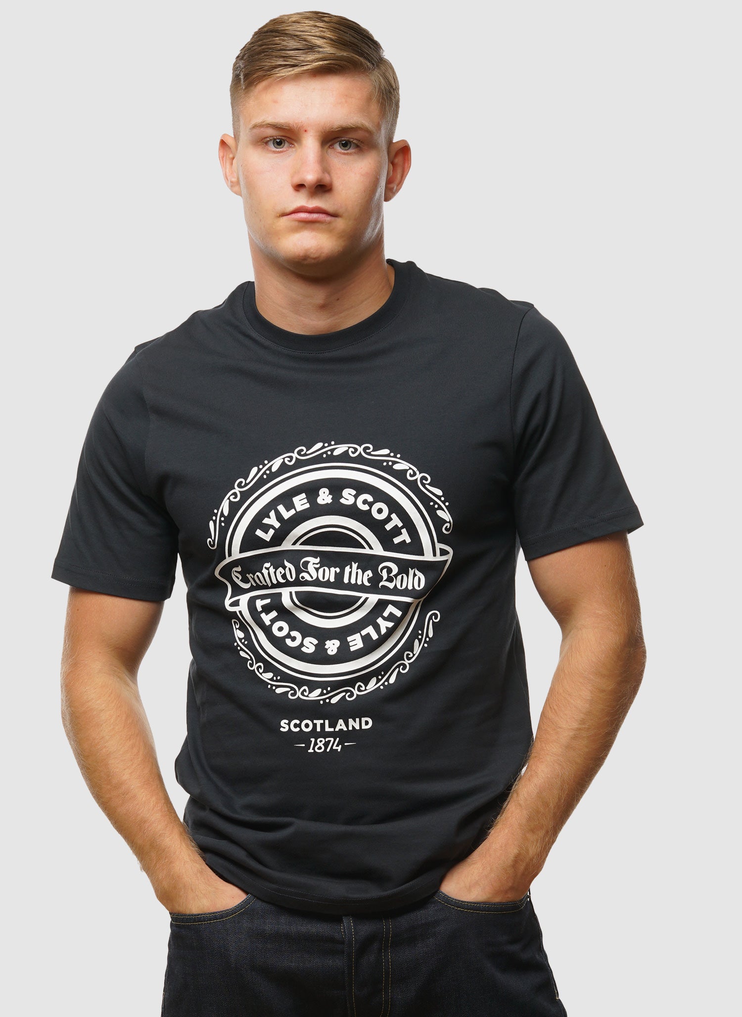 Crafted For The Bold Graphic T-Shirt - Dark Navy