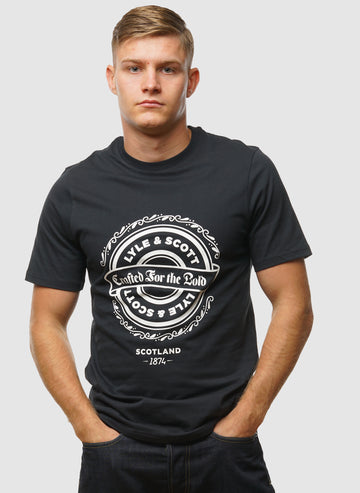 Crafted For The Bold Graphic T-Shirt - Dark Navy