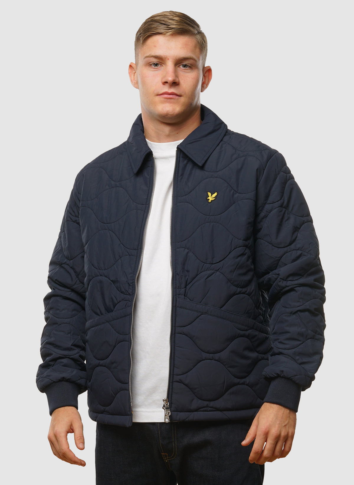 Quilted Ripstop Jacket - Dark Navy