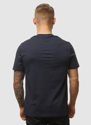 British Style Graphic T-Shirt - Midnight Navy