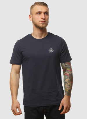 British Style Graphic T-Shirt - Midnight Navy