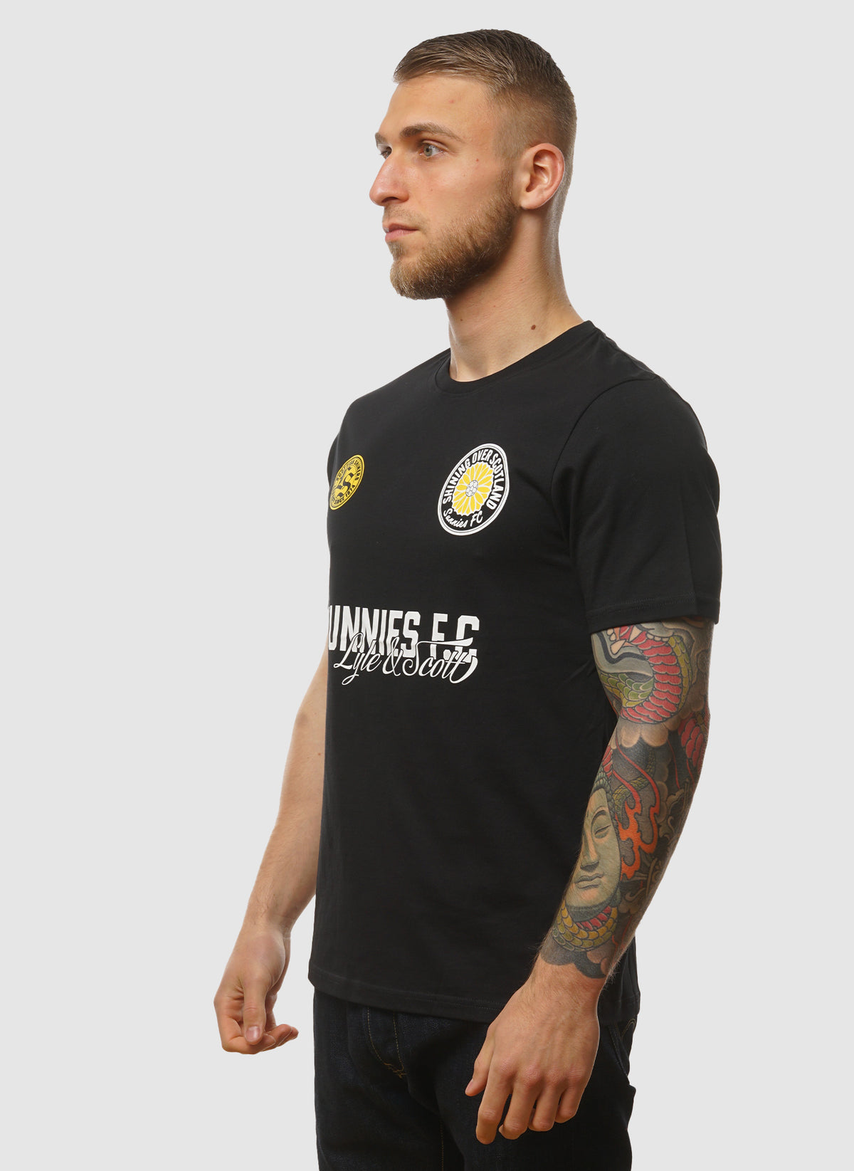 Sunnies FC Graphic T-Shirt - Jet Black