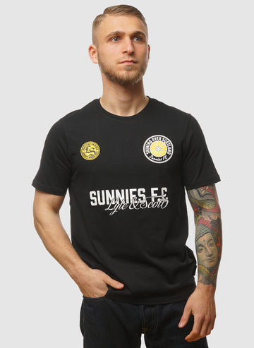 Sunnies FC Graphic T-Shirt - Jet Black