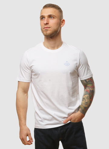 British Style Graphic T-Shirt - White
