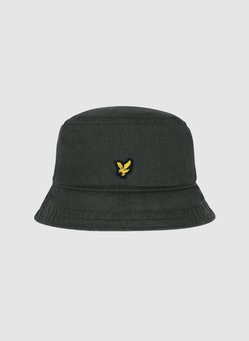 Cotton Twill Bucket Hat - Gunmetal