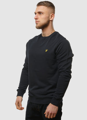 Crew Neck Sweatshirt - Dark Navy