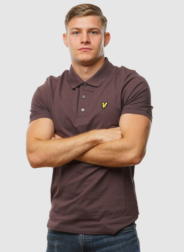 Plain Poloshirt - Espresso