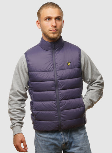 Wadded Gilet - Graystone