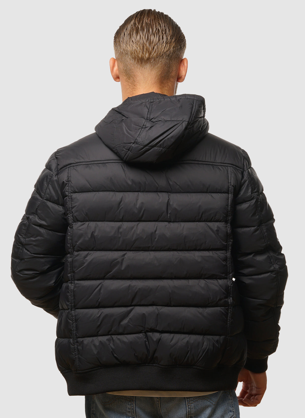 Wadded Jacket - Jet Black