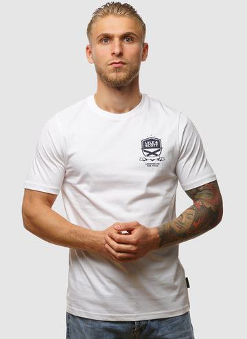 Legends On The Pitch Graphic T-Shirt - White