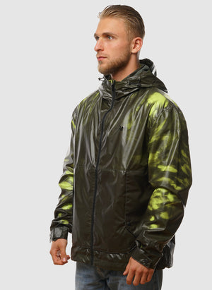 Heat Reactive Shell Jacket - Dark Sediment/Laser Beam