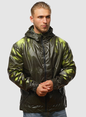 Heat Reactive Shell Jacket - Dark Sediment/Laser Beam