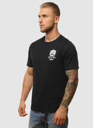 Legends On The Pitch Graphic T-Shirt - Jet Black