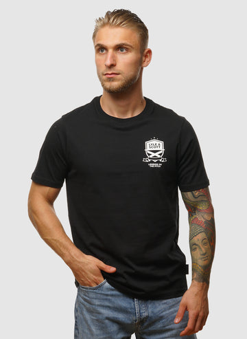 Legends On The Pitch Graphic T-Shirt - Jet Black