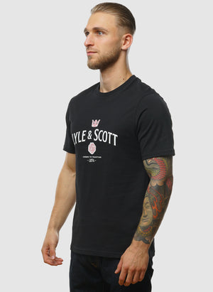 Cheers To Tradition Graphic T-Shirt - Jet Black
