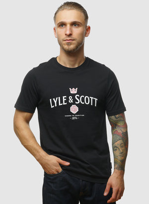 Cheers To Tradition Graphic T-Shirt - Jet Black