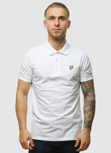 Plain Poloshirt - White