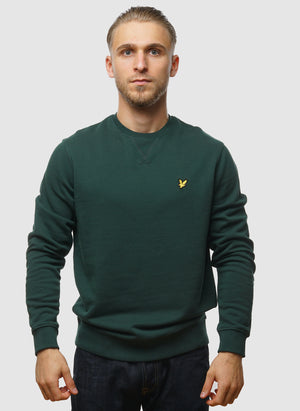 Crew Neck Sweatshirt - Dark Green