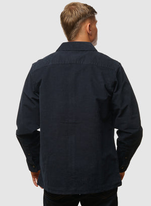 Corduroy Hemd - Dark Navy