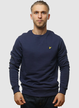 Crew Neck Sweatshirt - Navy