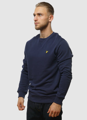 Crew Neck Sweatshirt - Navy