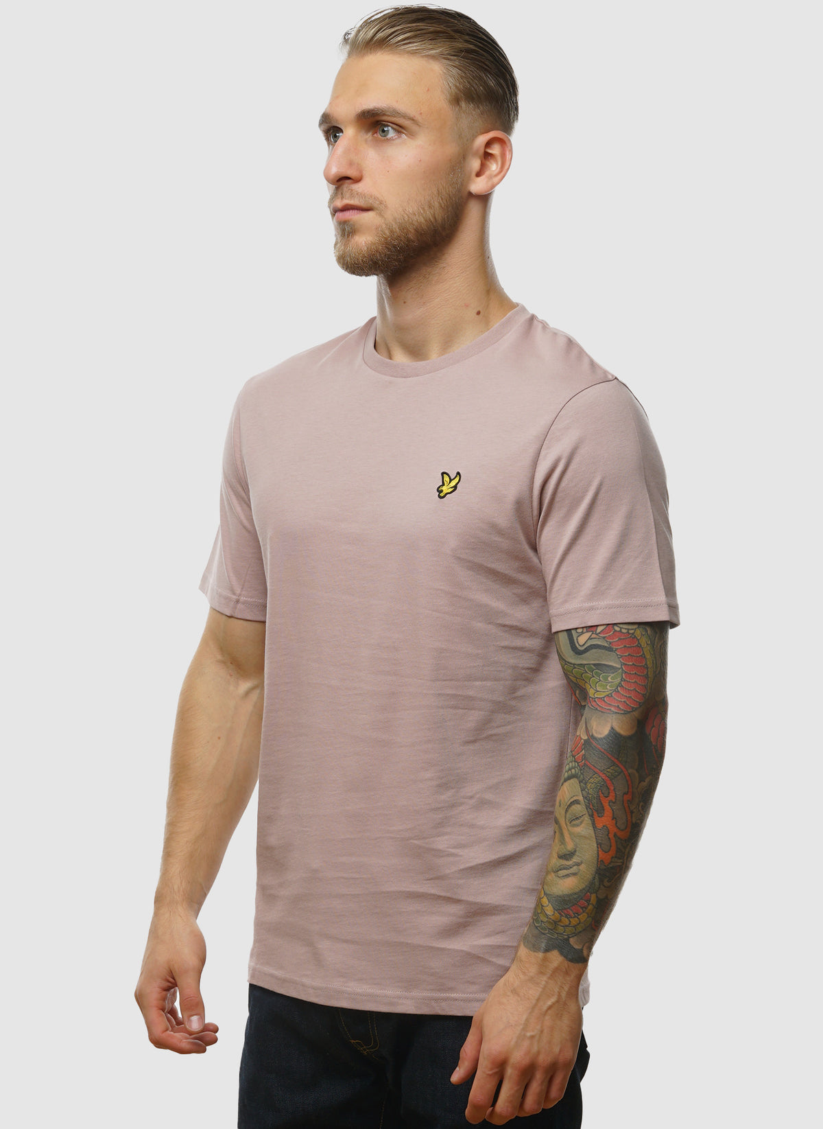 Plain T-Shirt - Field Thistle