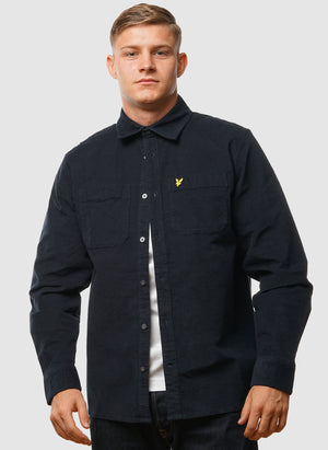 Corduroy Hemd - Dark Navy