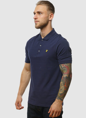 Plain Poloshirt - Navy