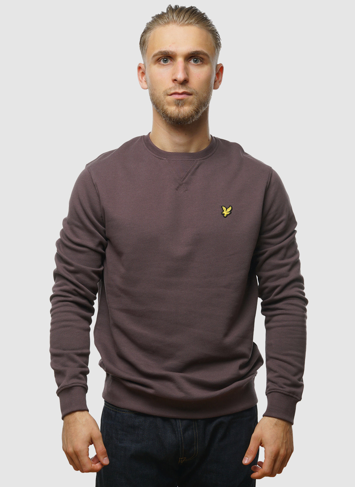 Crew Neck Sweatshirt - Espresso
