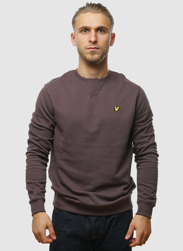 Crew Neck Sweatshirt - Espresso