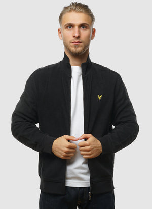 Polar Fleece Track Jacket - Jet Black