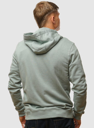 Zip Through Hoodie - Cold Mint