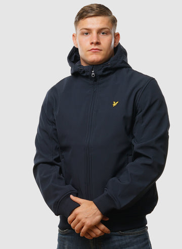 Fleece Back Softshell Jacket - Dark Navy