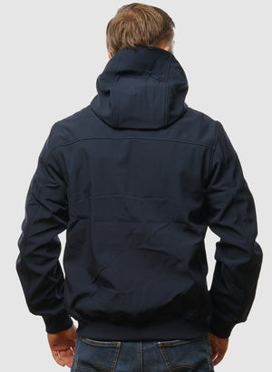 Fleece Back Softshell Jacket - Dark Navy