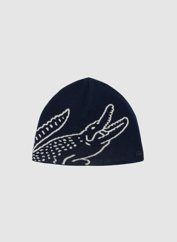 Crocodile Beanie - Navy Blue/Lapland