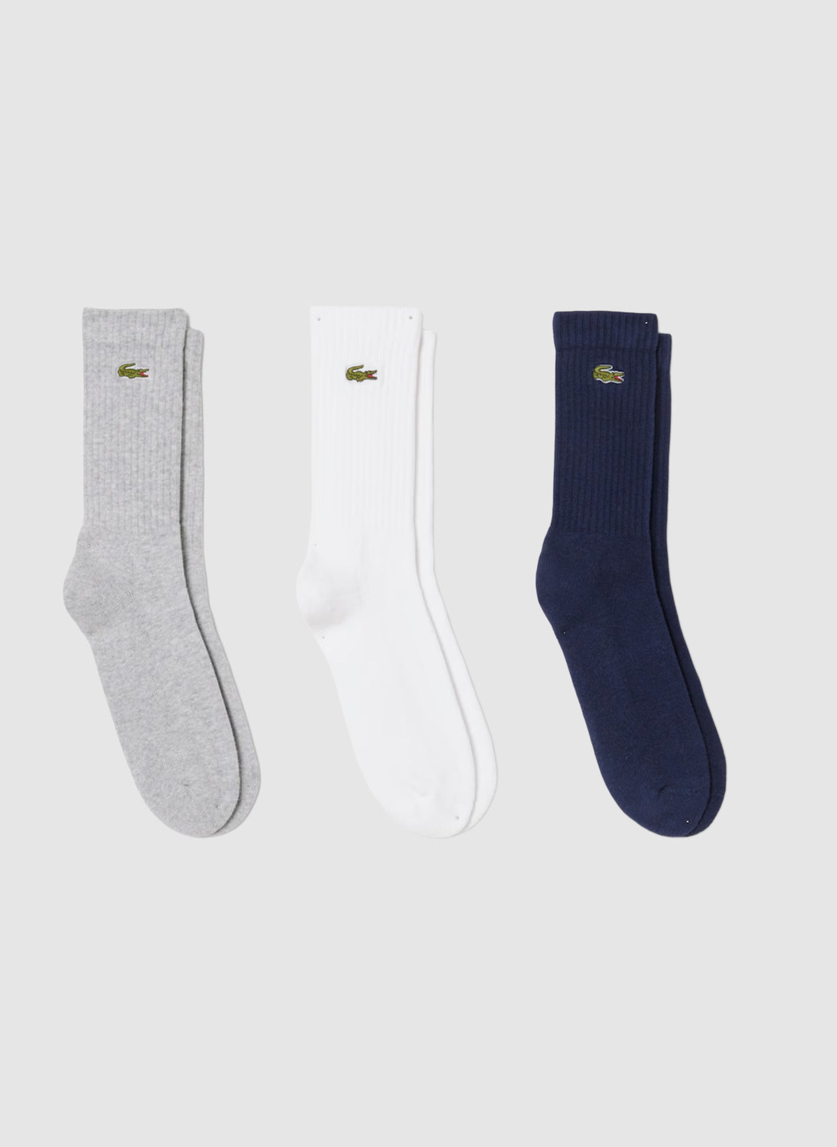 Tennissocken 3er Pack - Silver Chine/White/Navy