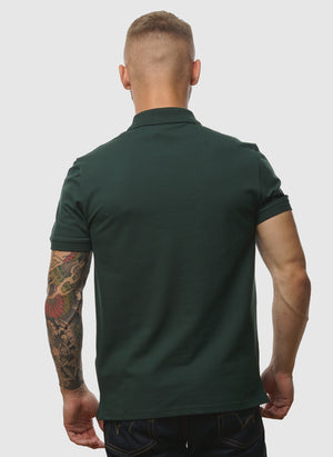 Plain Poloshirt - Dark Green