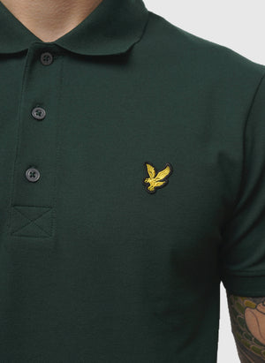 Plain Poloshirt - Dark Green