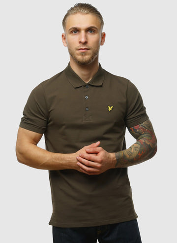 Plain Poloshirt - Olive