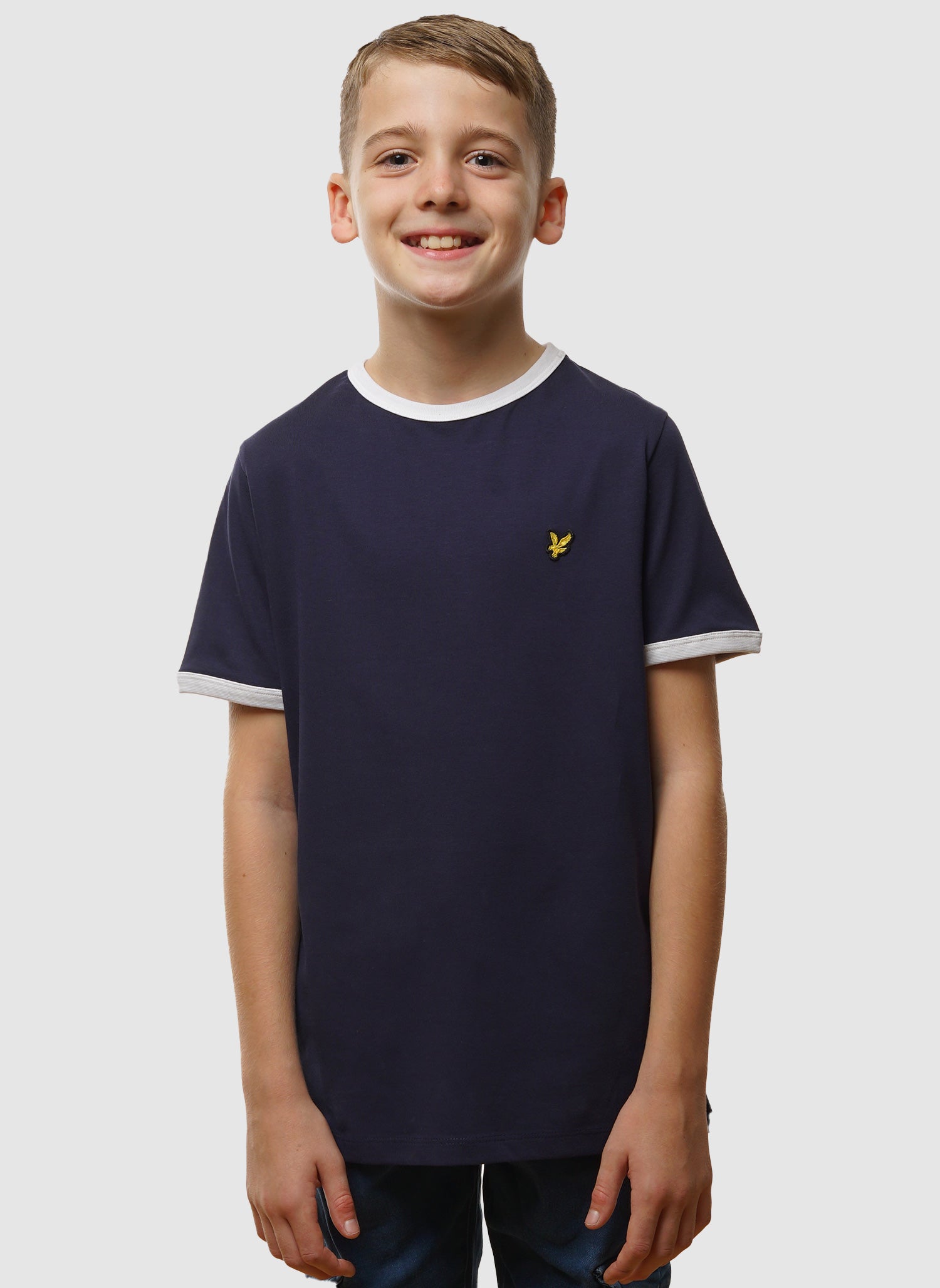 Kids Ringer T-Shirt - Navy/White – The Smart Dresser