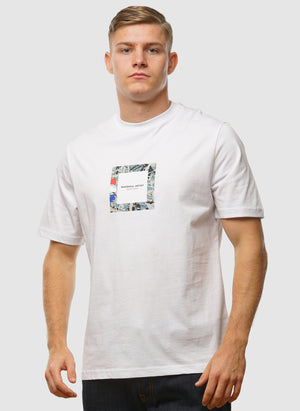 Adored Box Logo T-Shirt - White