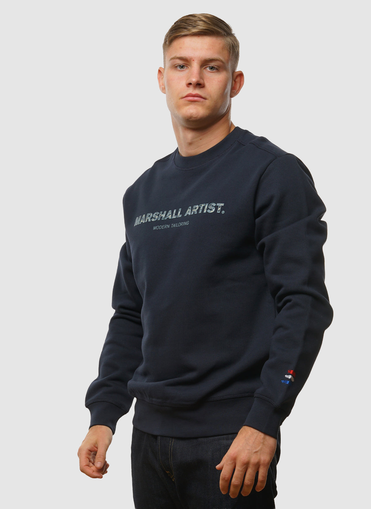 Resurrection Crew Neck Sweat - Navy