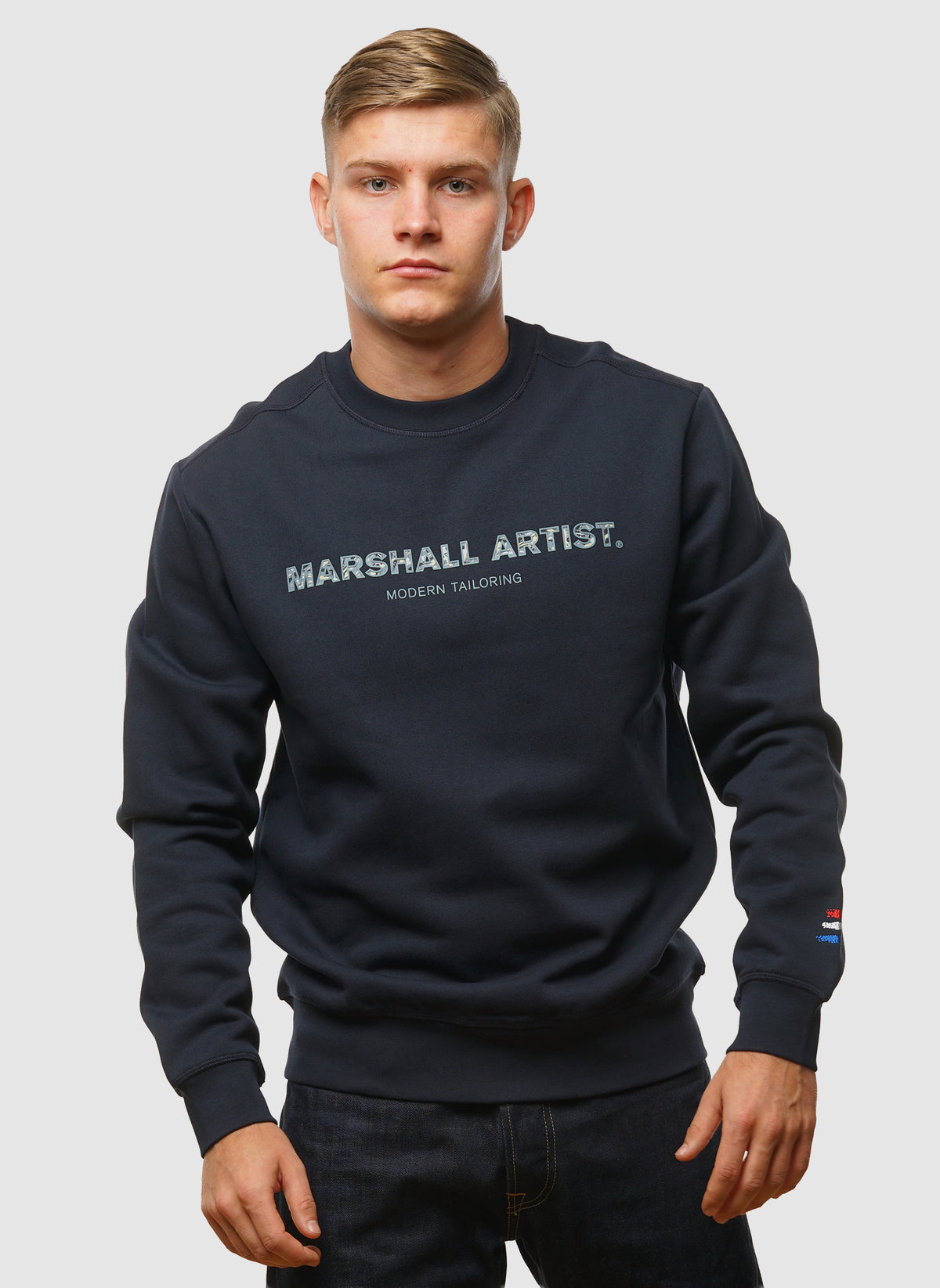 Resurrection Crew Neck Sweat - Navy
