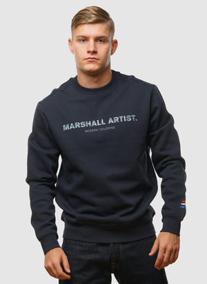Resurrection Crew Neck Sweat - Navy