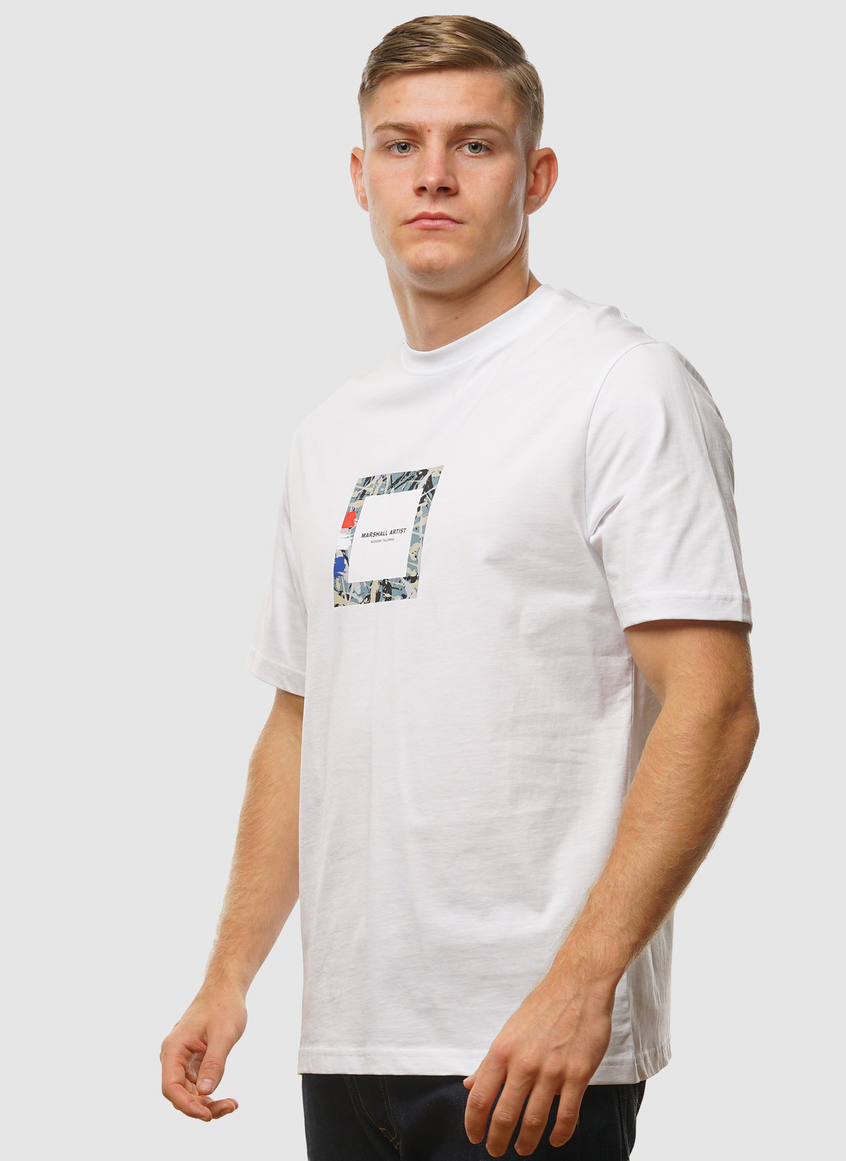 Adored Box Logo T-Shirt - White