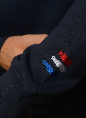 Resurrection Crew Neck Sweat - Navy