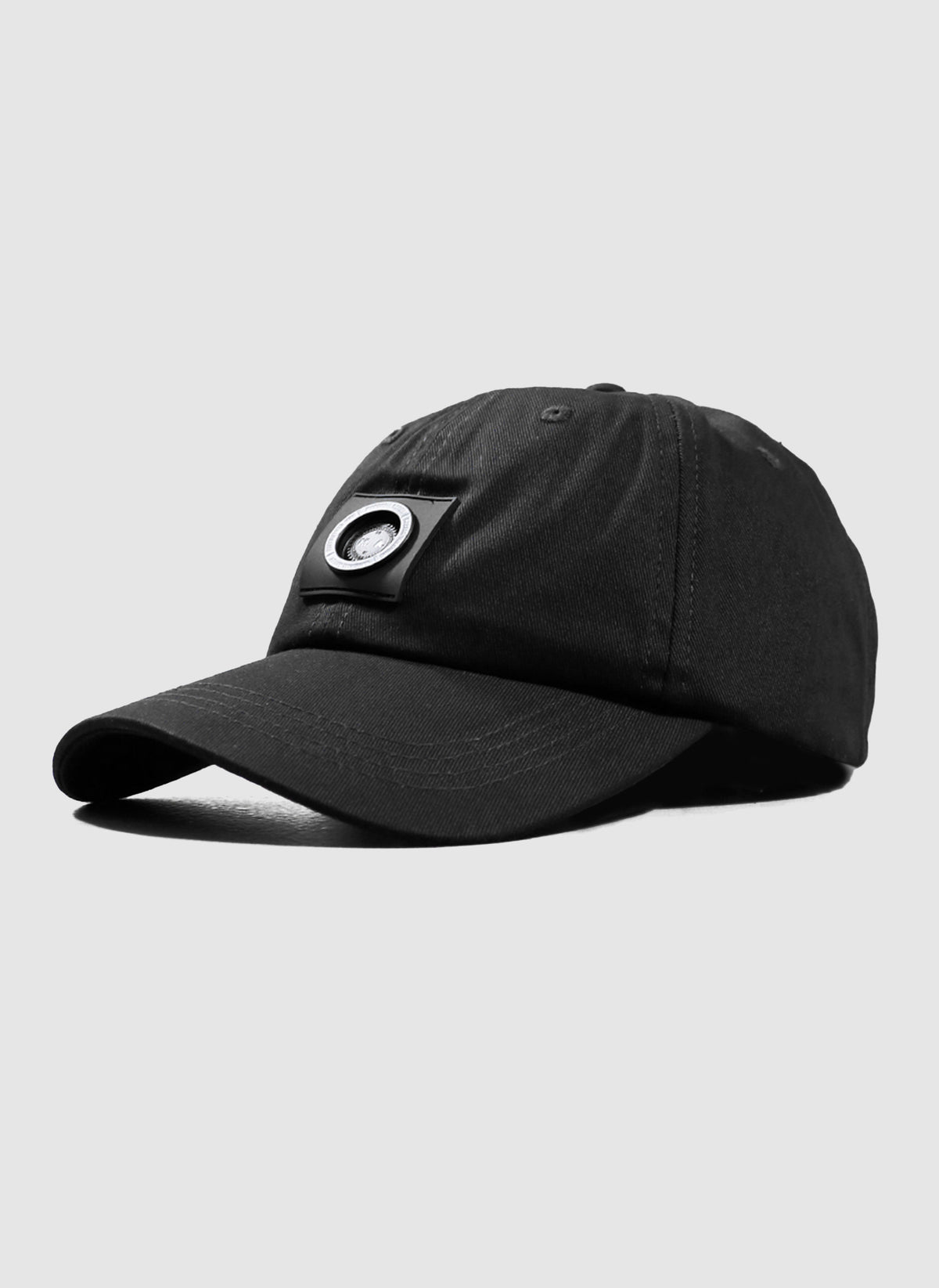 Siren Washed Cotton Cap - Black