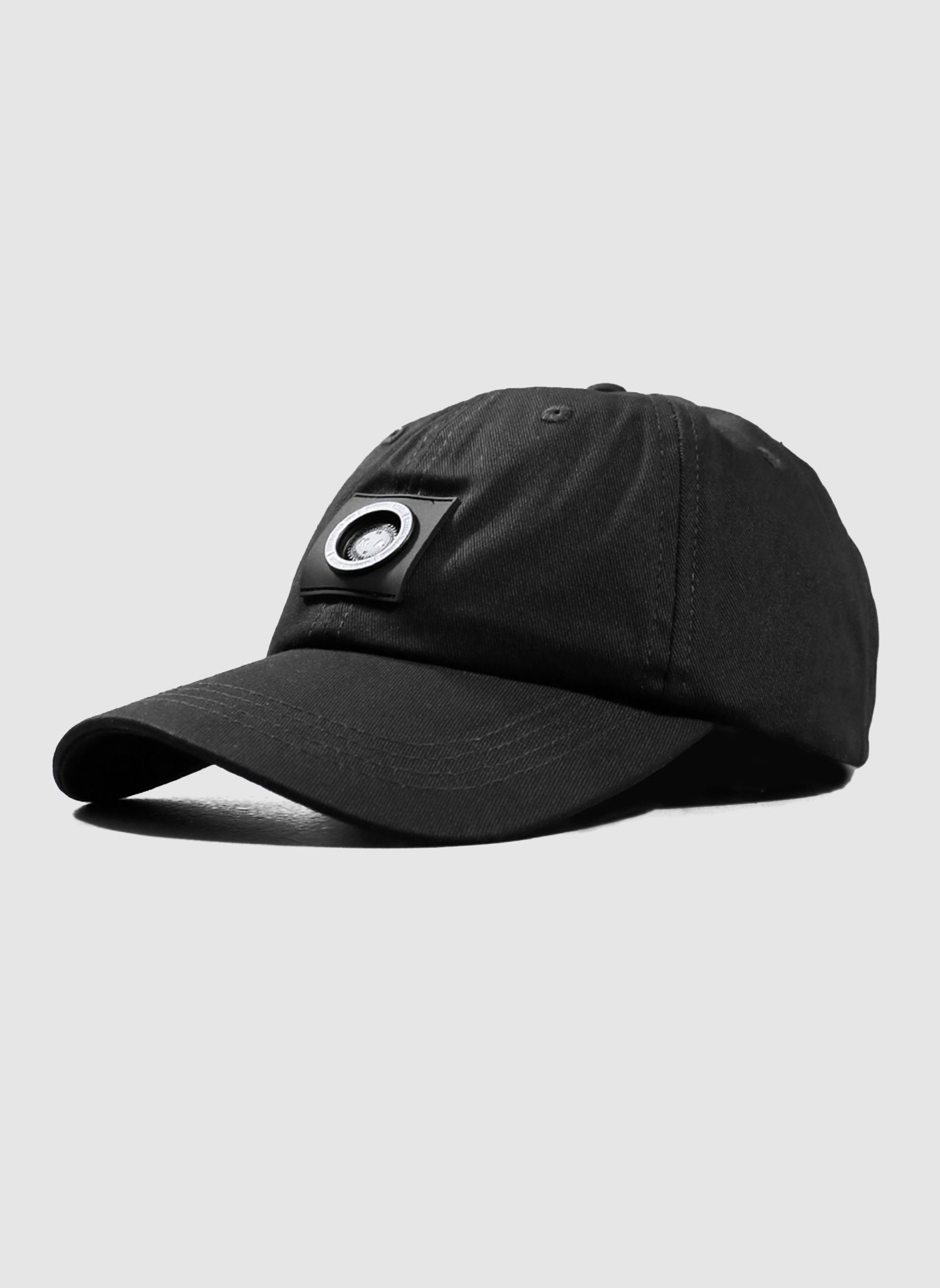 Siren Washed Cotton Cap - Black
