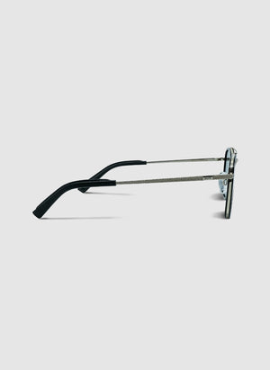 Quentin Sunglasses - Green Silver